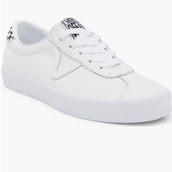 Vans White Sport low Sneaker NIB Size: 6.5 - Picture 1 of 5